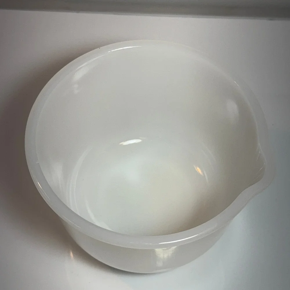 Vintage‎ Sunbeam Glass Mixing Bowl 20 CJ Replacement Part White Milk Glass